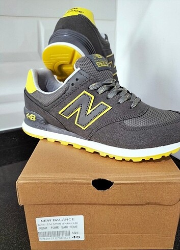 42 Beden sarı Renk New balance unisex spor ayakkabı