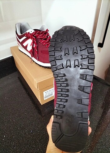 42 Beden bordo Renk New balance unisex spor ayakkabı