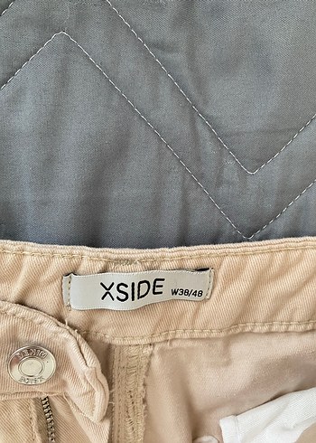 LC Waikiki Bej Kadın Kemerli Midi Kumaş Pantolon LCW