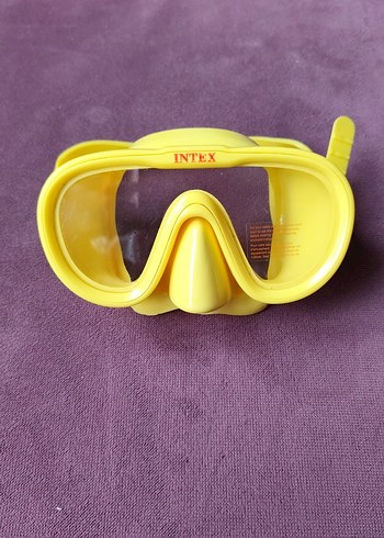 Sarı Intex Elastik Yüzücü Maskesi - Görsel 2