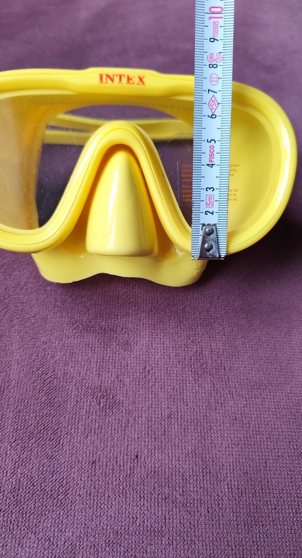 Sarı Intex Elastik Yüzücü Maskesi - Görsel 4