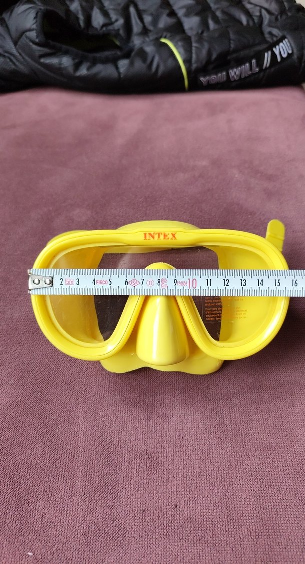 Sarı Intex Elastik Yüzücü Maskesi - Görsel 3