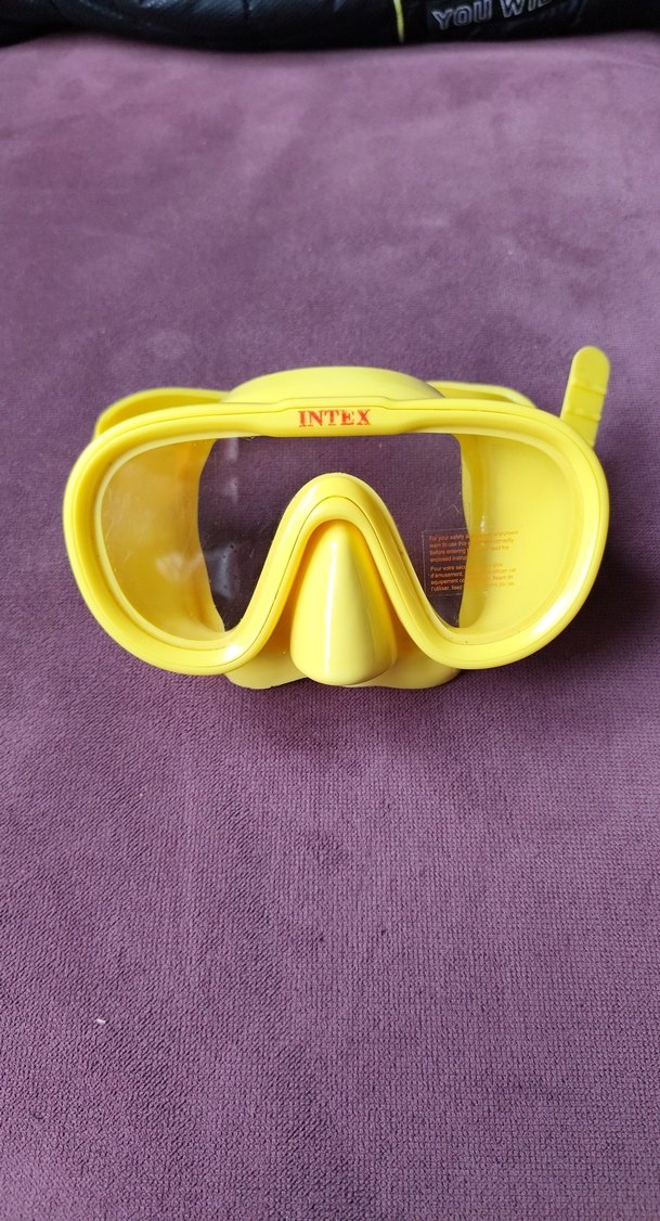 Sarı Intex Elastik Yüzücü Maskesi - Görsel 2