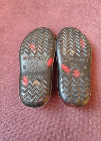 kız çocuk lastik ayakkabı 25-26 numara - Görsel 4