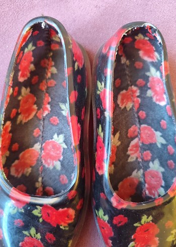 kız çocuk lastik ayakkabı 29-30 numara - Görsel 5