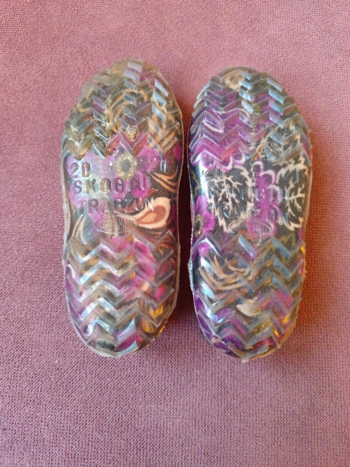 kız çocuk lastik ayakkabı 20-21 numara - Görsel 5