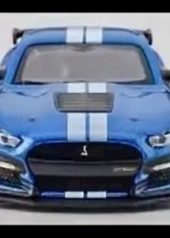 Burago 1:64 Mavi Shelby GT500 Oyuncak Araba