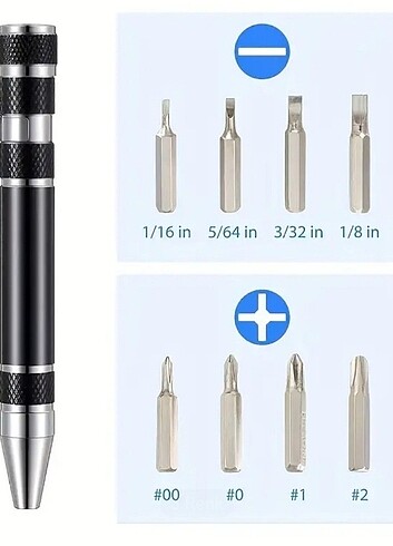 Beden Renk Kalem tornovida 8 in 1