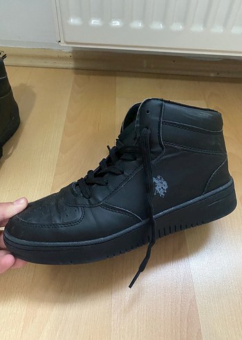 U.S. Polo Assn. Siyah Erkek Spor Ayakkabı 41