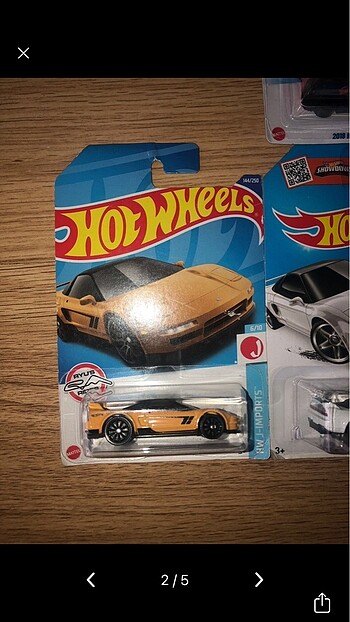 Beden Renk Hot Wheels Honda Civic Acura NSX İkili Set Arabalar Lot