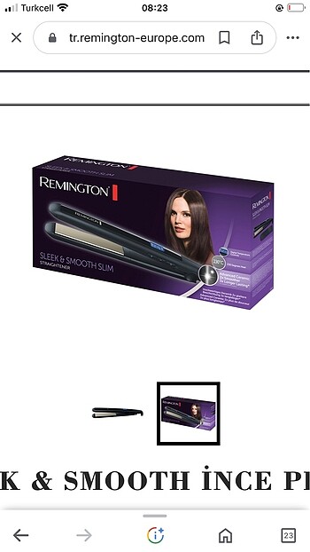 Remington saç düzleştirici