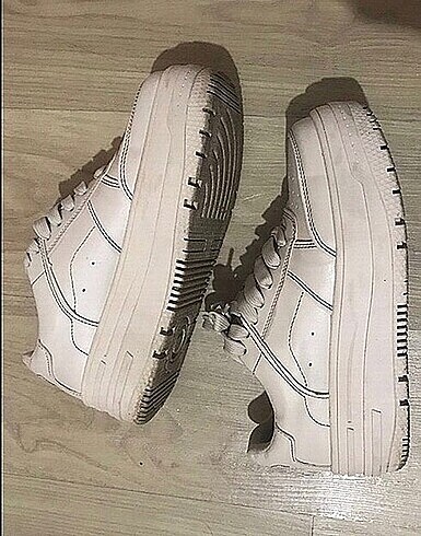 37 Beden ten rengi Renk Bershka Kadın Sneaker