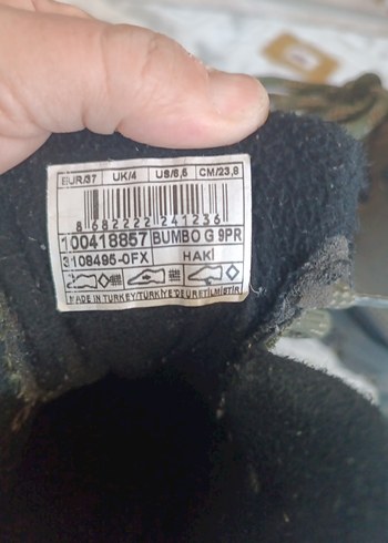 Tokalı Erkek Çocuk Street Wear Bot - Görsel 3