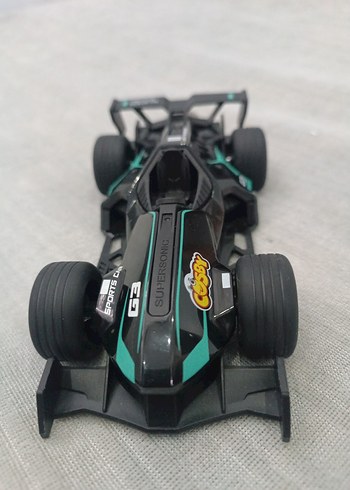 Siyah Yarış Oyuncak Araba - Görsel 3