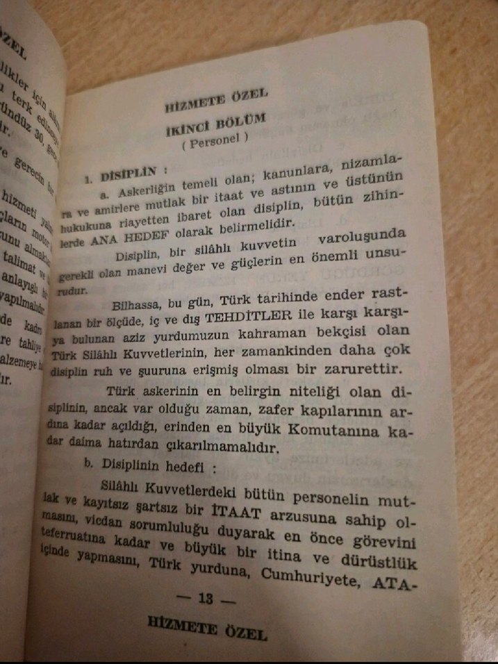 1972 Kara Kuvvetleri Günlük Emirler Muhtırası - Görsel 4