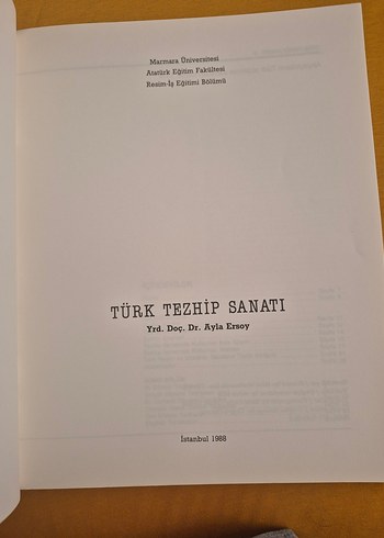 Türk Tezhip Sanatı Kitabı - Görsel 2