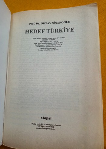 Hedef Türkiye Oktay Sinanoğlu - Görsel 3