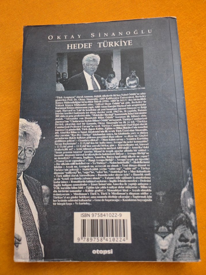 Hedef Türkiye Oktay Sinanoğlu - Görsel 2