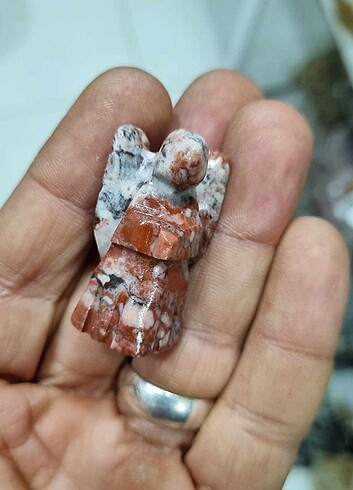Beden çeşitli Renk Doğal taş figürler