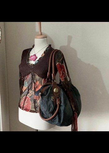 Miss Sixty Miss Sixy Vintage y2k Denim Çanta