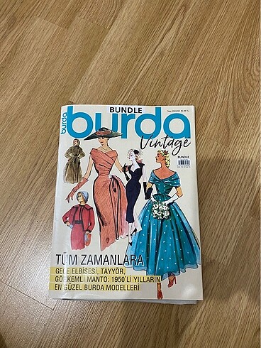 Vintage Burda dergisi