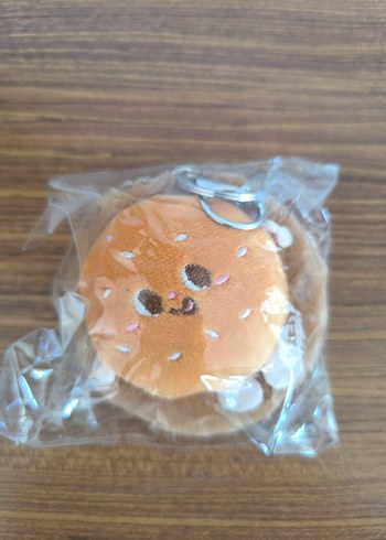 Kahverengi Köpek Figürlü Peluş Aynalı Anahtarlık - Görsel 5