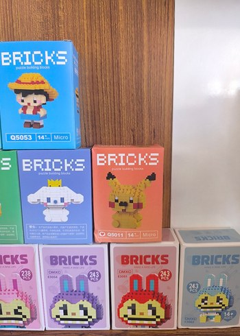 243 Parça Mavi Lego Seti - Görsel 13