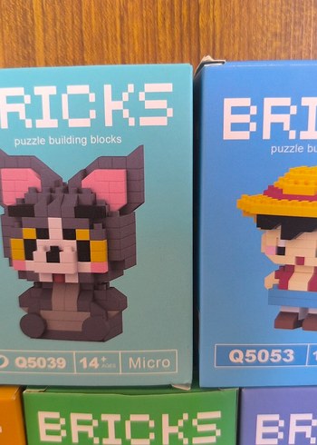 243 Parça Mavi Lego Seti - Görsel 15