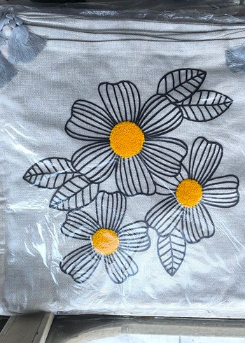 Bohem Tarzda Nakışlı El Yapımı Kumaşlar PUNC KIRLENT - Görsel 14