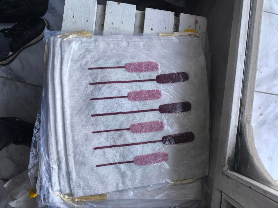 Bohem Tarzda Nakışlı El Yapımı Kumaşlar PUNC KIRLENT - Görsel 2