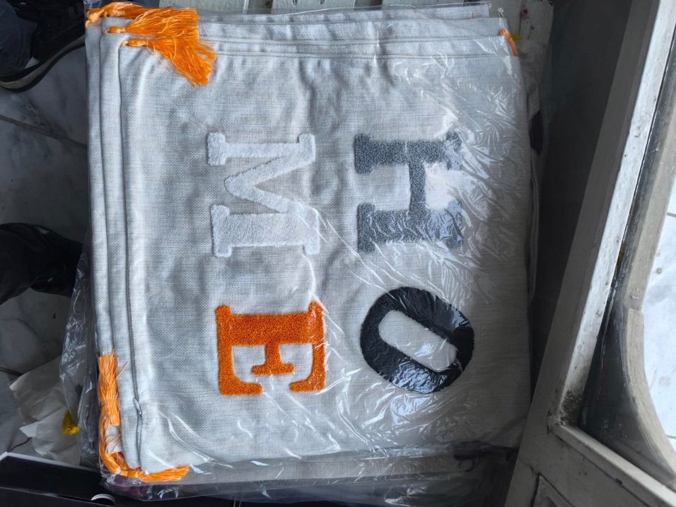 Bohem Tarzda Nakışlı El Yapımı Kumaşlar PUNC KIRLENT - Görsel 3