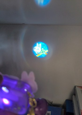 Renkli Püsküllü Projeksiyon Anahtarlık Kamera Tasarımlı - Görsel 4