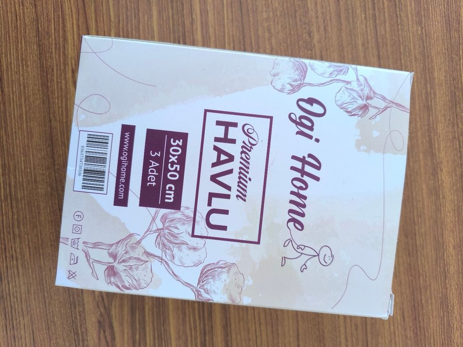 Pastel Renkli Desenli 3'lü Havlu Seti - Görsel 3