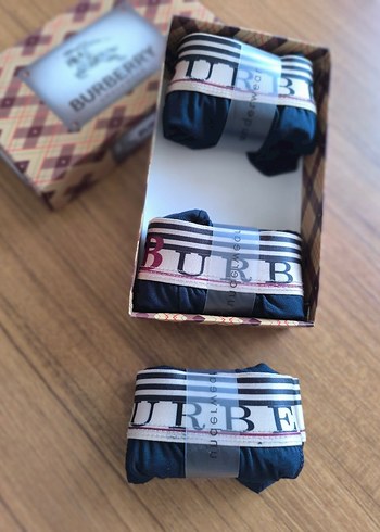 l Beden Hermes Erkek Baskılı Gri Kırmızı Boxer