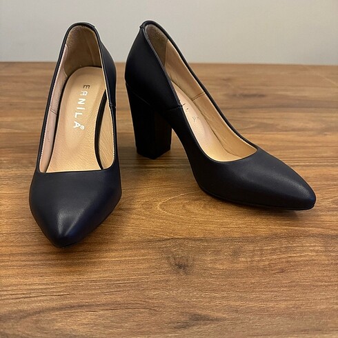 Diğer Emila Shoes Lacivert Topuklu Ayakkabı