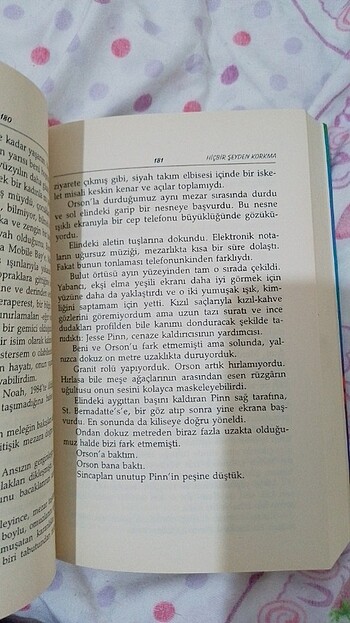  Hiçbir şeyden korkma roman