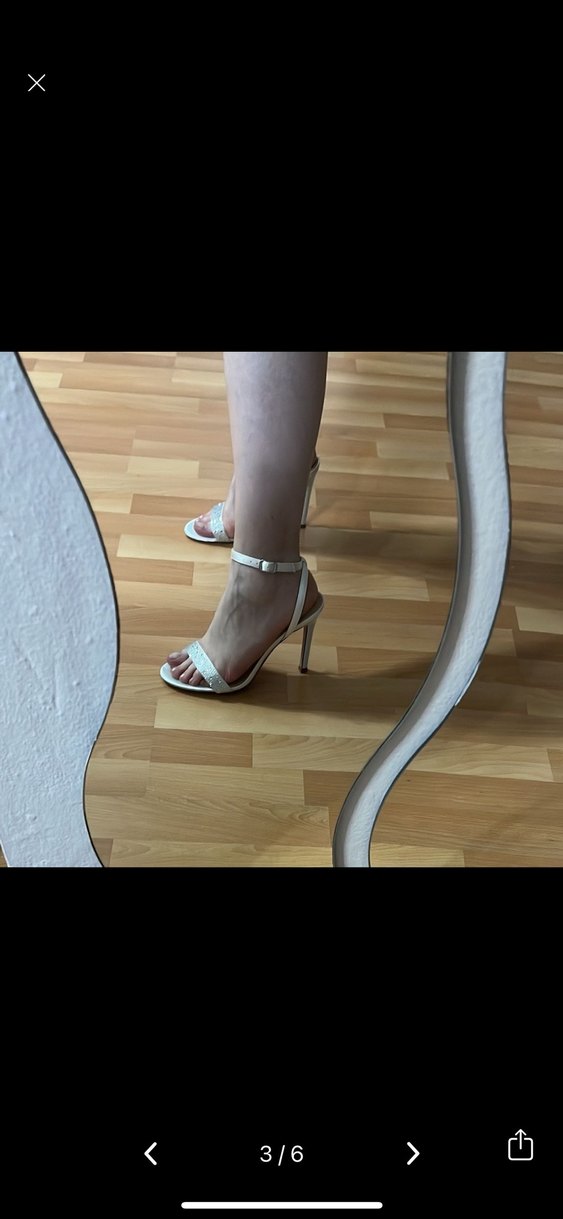 Nine west saten topuklu - Görsel 2