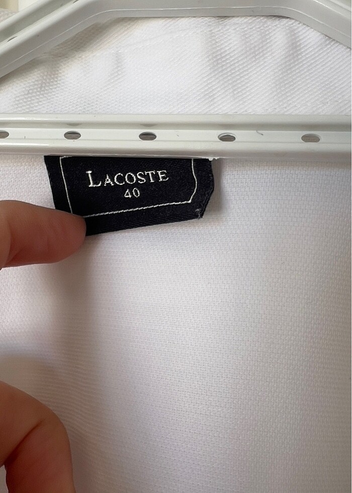 Orjinal Lacoste gömlek - Görsel 2