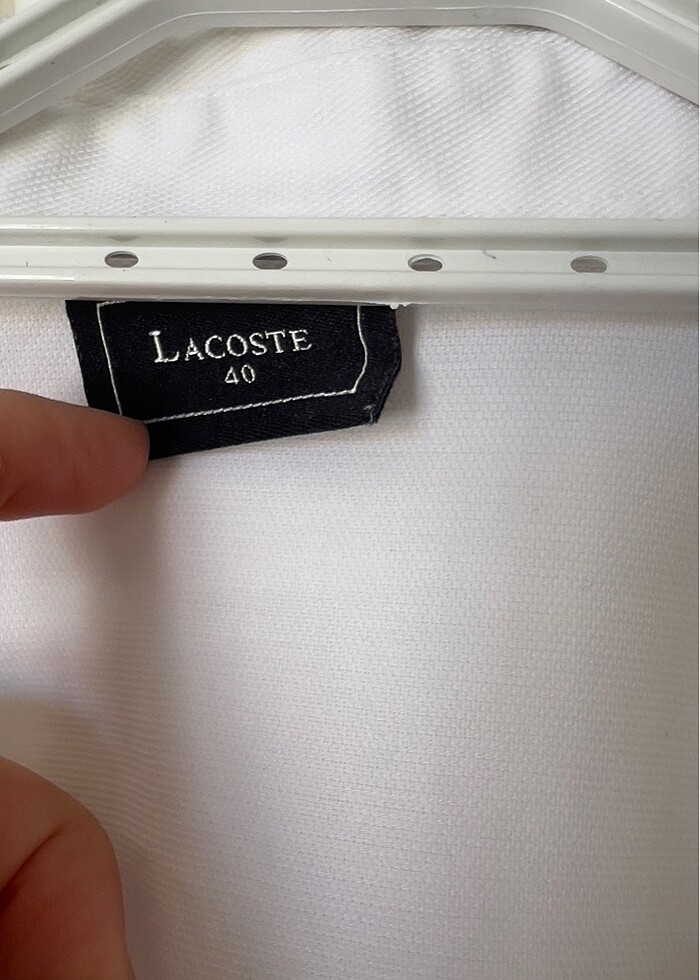 Orjinal Lacoste gömlek - Görsel 3