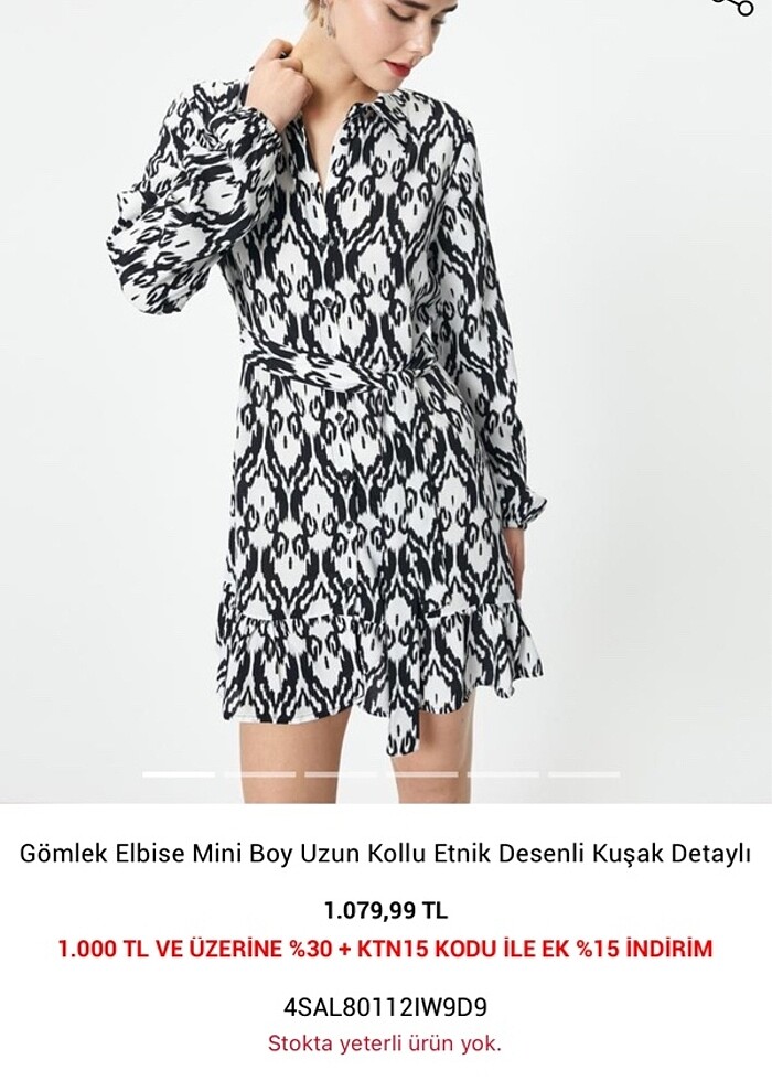 Koton elbise - Görsel 2