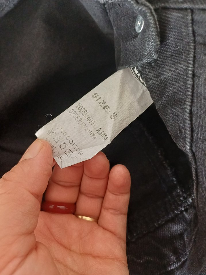 Siyah Kadın Denim Uzun Tulum - Görsel 5