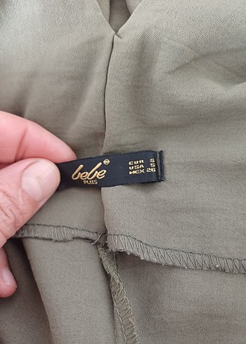 Kadın Haki Uzun Askılı Salaş Tulum - Görsel 2