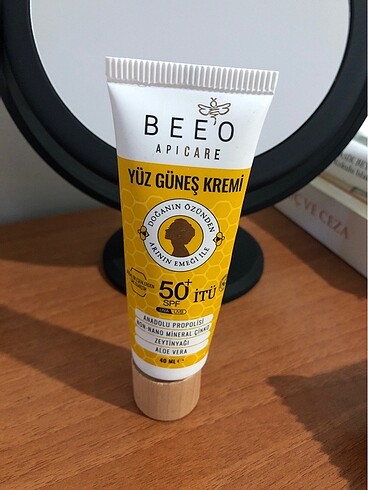 Beeo yüz güneş kremi