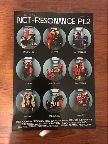 Nct Resonance poster + sticker