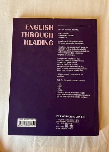 İngilizce Okuma Yoluyla Dil Çalışmaları Kitabı - Görsel 3