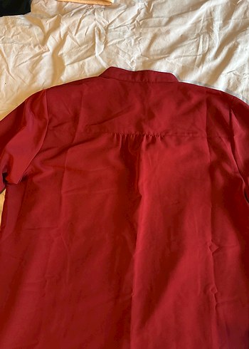 Bordo Düğmeli Tunik - Görsel 4