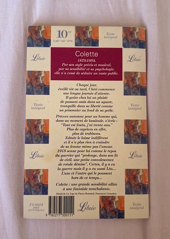 Colette - La fin de Chéri Roman - Görsel 2