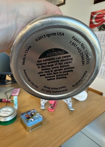 Contigo gri sızdırmaz termos - Görsel 5