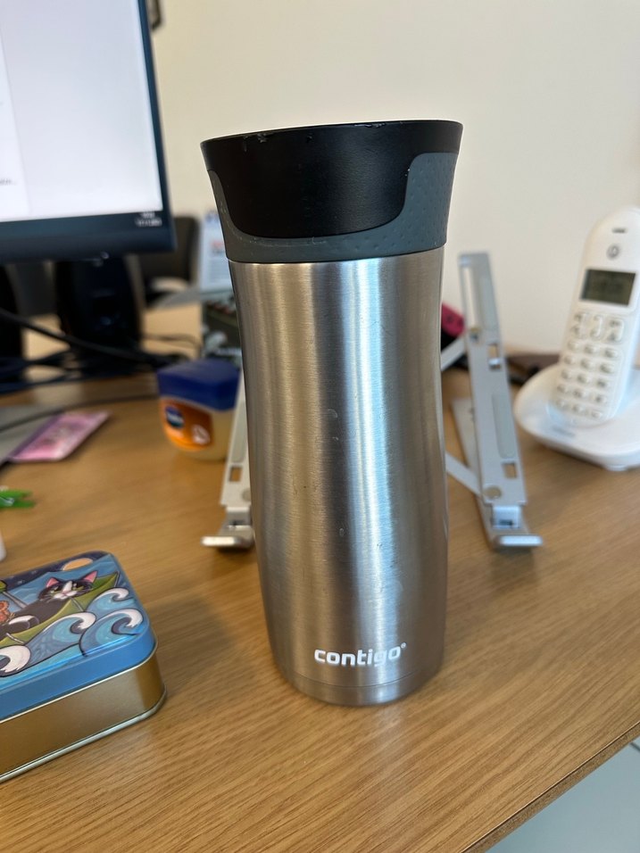 Contigo gri sızdırmaz termos - Görsel 2