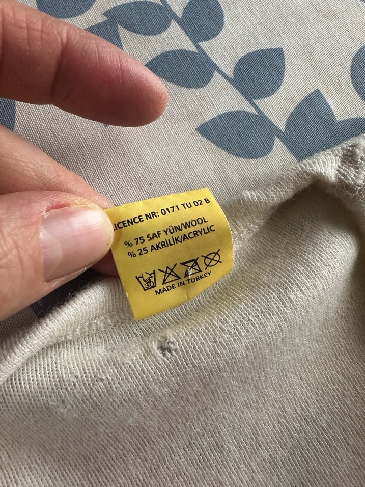 Yün 8 yaş Çocuk atlet İçlik Kısa Kollu - Görsel 4